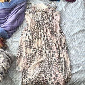 Floral Sleeveless Maxi Dress